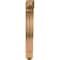 Ekena Millwork Funston Craftsman Smooth Bracket, Western Red Cedar, 3 1/2"W x 16"D x 28"H BKT04X16X28FST04SWR - alternate 2